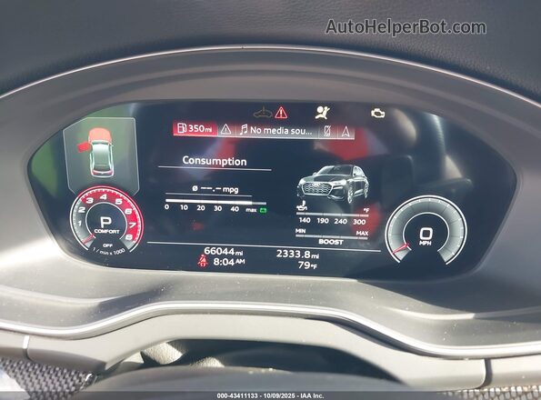 WA1B4AFY3M2044742 2021 AUDI SQ5 White Widok tylnych siedzeń