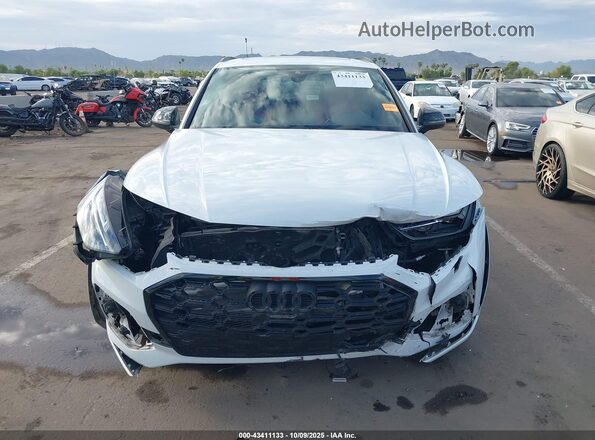 WA1B4AFY3M2044742 2021 AUDI SQ5 White Widok zestawu wskaźników