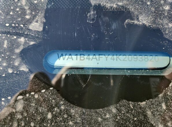WA1B4AFY4K2093820 2019 AUDI SQ5 Gray Вид підкапотного простору
