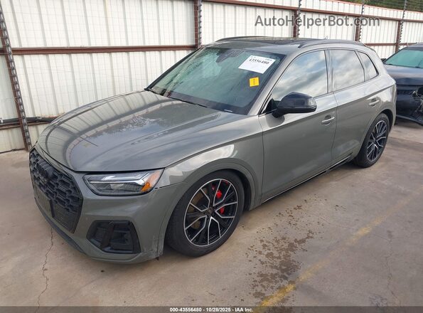 WA1B4AFY6P2022481 2023 AUDI SQ5 Gray Front left