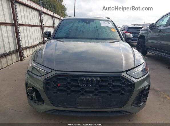 WA1B4AFY6P2022481 2023 AUDI SQ5 Gray Instrument cluster view