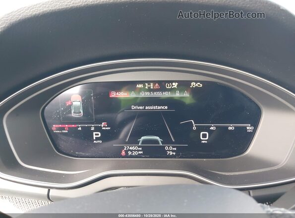 WA1B4AFY6P2022481 2023 AUDI SQ5 Gray Rear seats view