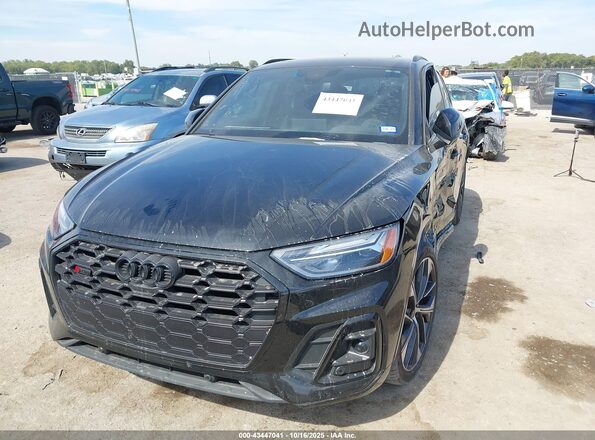 WA1B4AFY8R2023134 2024 AUDI SQ5 Black Передня ліва чверть