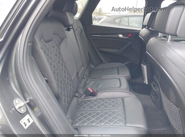WA1B4AFY9L2021805 2020 AUDI SQ5 Gray VIN კოდის სტიკერის ხედი