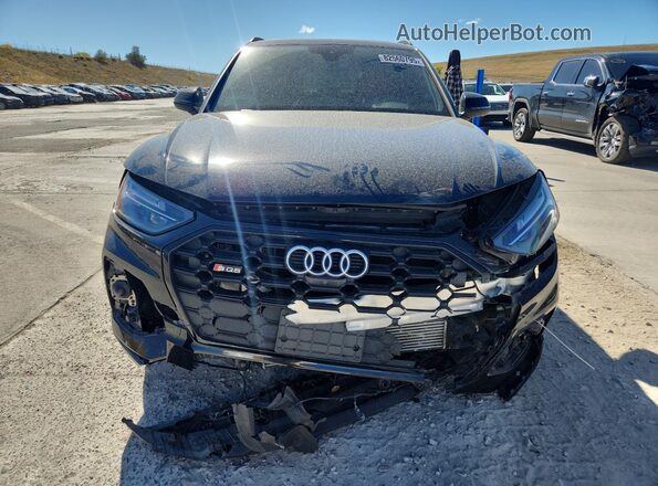WA1B4AFYXM2044771 2021 AUDI SQ5 Black Widok z przodu