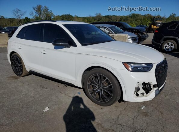WA1B4AFYXN2034923 2022 AUDI SQ5 White Przód prawy
