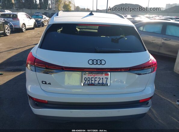 WA1B5BFZ3SP015026 2025 AUDI Q4 White 