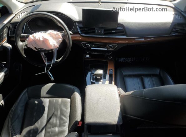 WA1BAAFYXM2015098 2021 AUDI Q5 Black Dashboard view