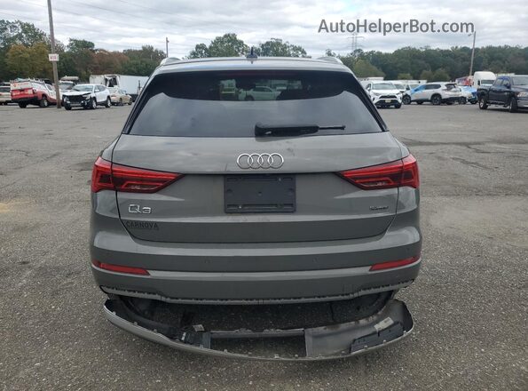 WA1BECF32L1009076 2020 AUDI Q3 Gray Widok z tyłu