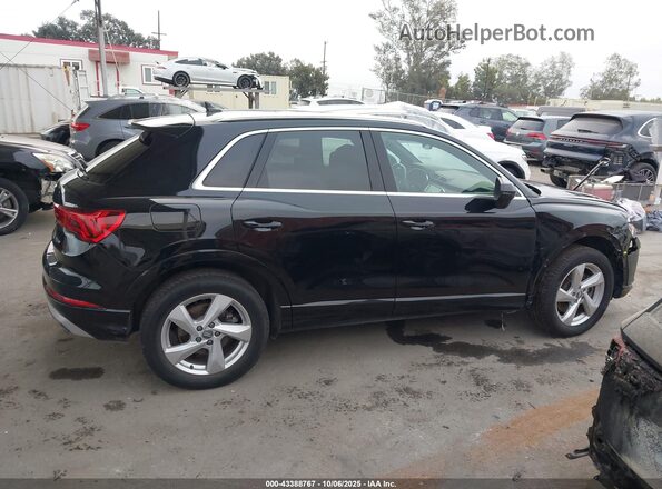 WA1BECF37L1076286 2020 AUDI Q3 Black ხელსაწყოთა პანელის ხედი