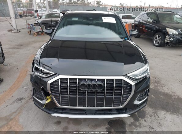 WA1BECF37L1076286 2020 AUDI Q3 Black წინა პანელის ხედი