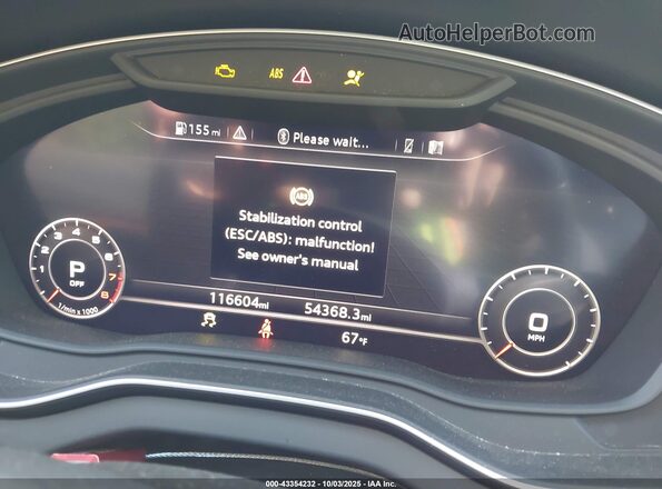 WA1BNAFY9L2058818 2020 AUDI Q5 Black Widok tylnych siedzeń