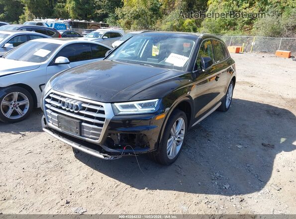 WA1BNAFY9L2058818 2020 AUDI Q5 Black Przód lewy