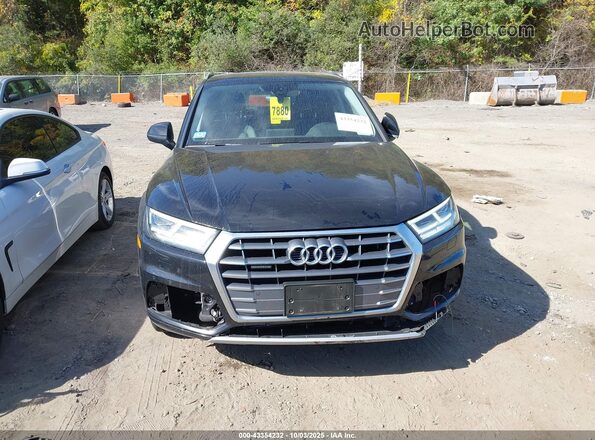 WA1BNAFY9L2058818 2020 AUDI Q5 Black Widok zestawu wskaźników