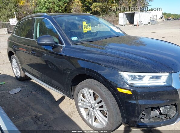 WA1BNAFY9L2058818 2020 AUDI Q5 Black Widok wnętrza z tyłu