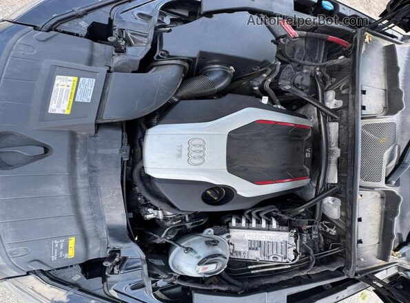 WA1C4AFY1L2037176 2020 AUDI SQ5 Black Вид салону спереду
