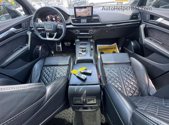 WA1C4AFY1L2037176 2020 AUDI SQ5 Black Вид щитка приладів