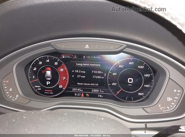 WA1C4AFY8L2065153 2020 AUDI SQ5 Gray Vista de los asientos traseros