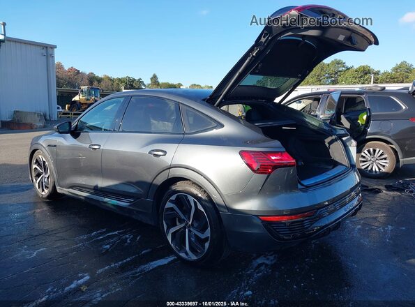 WA1CAAGE3RB063395 2024 AUDI Q8 E-TRON Gray Задня ліва чверть