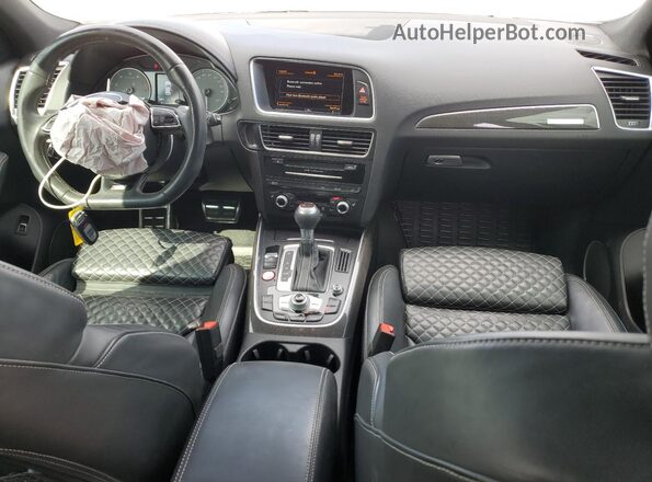 WA1CCAFP0HA004600 2017 AUDI SQ5 Серебряный Вид панели приборов