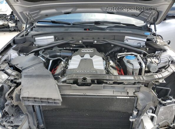 WA1CCAFP0HA004600 2017 AUDI SQ5 Серебряный Вид подкапотного пространства