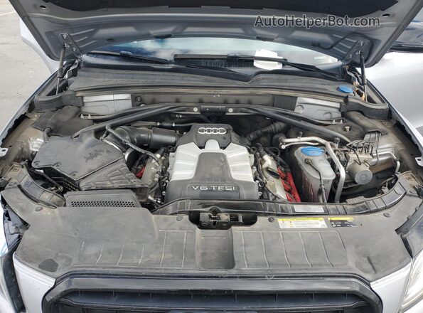 WA1CCAFP0HA078261 2017 AUDI SQ5 Silver Engine compartment view