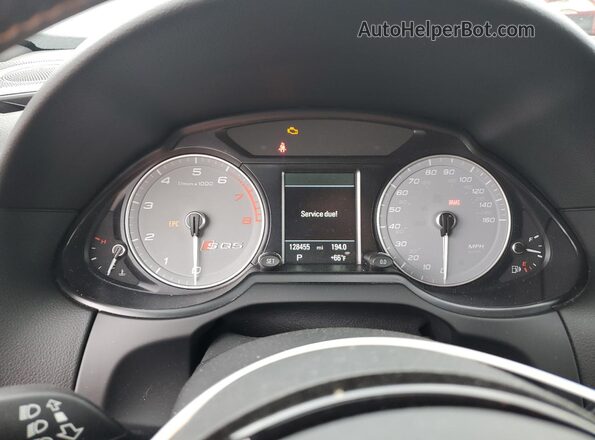 WA1CCAFP2GA073108 2016 AUDI SQ5 Gray Vista del cuadro de instrumentos
