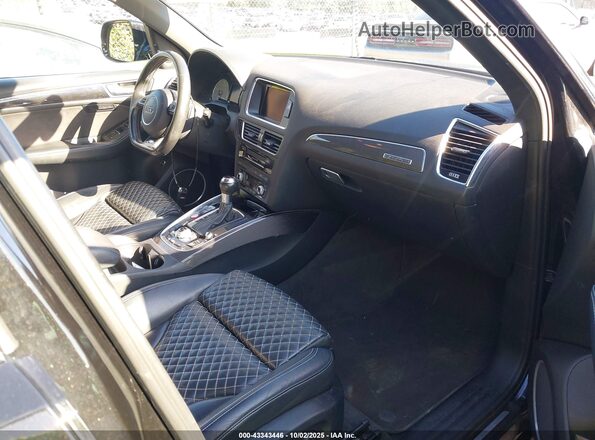 WA1CCAFP6GA011596 2016 AUDI SQ5 Black წინა სალონის ხედი
