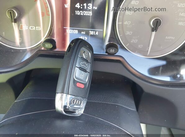 WA1CCAFP6GA011596 2016 AUDI SQ5 Black წინა პანელის ხედი