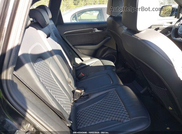 WA1CCAFP6GA011596 2016 AUDI SQ5 Black VIN კოდის სტიკერის ხედი