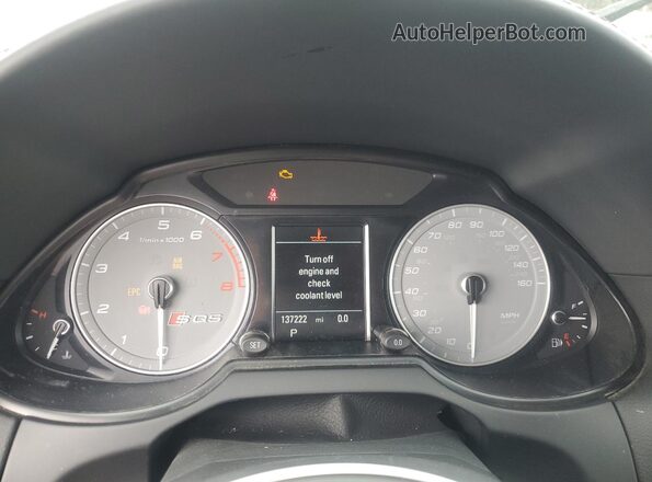 WA1CCAFP7GA043456 2016 AUDI SQ5 Gray Instrument cluster view