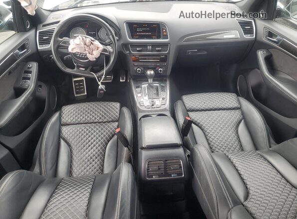 WA1CCAFP7GA043456 2016 AUDI SQ5 Gray Dashboard view