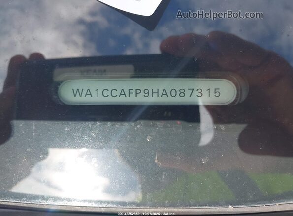 WA1CCAFP9HA087315 2017 AUDI SQ5 Серебряный 