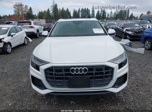 WA1CVBF11ND006748 2022 AUDI Q8 White Սալոնի հետևի տեսք