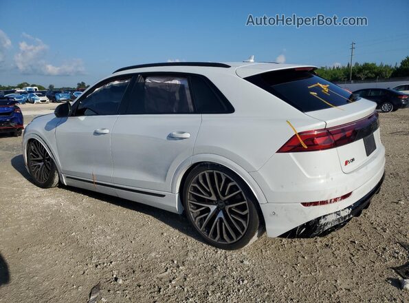 WA1CWBF11SD009075 2025 AUDI SQ8 White Trasero izquierdo