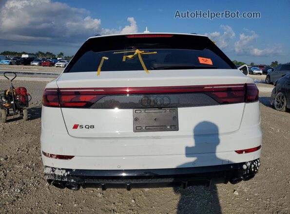 WA1CWBF11SD009075 2025 AUDI SQ8 White Vista trasera