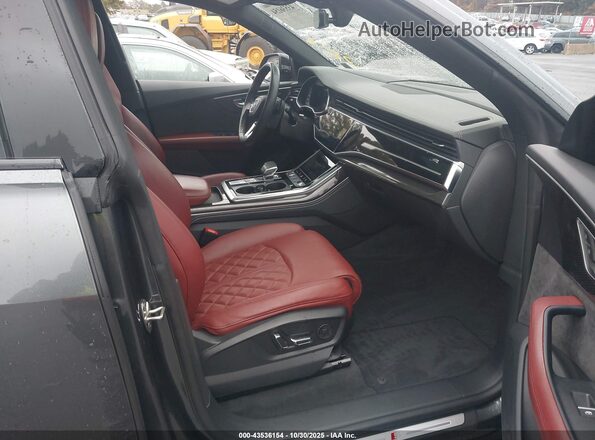 WA1CWBF12ND030375 2022 AUDI SQ8 Gray Widok wnętrza z przodu