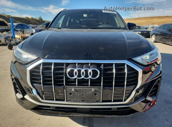 WA1DECF30M1011158 2021 AUDI Q3 Black წინა ხედი
