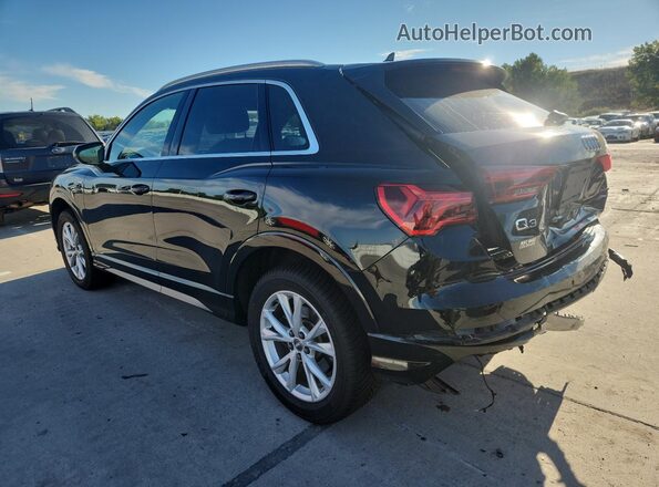 WA1DECF30M1011158 2021 AUDI Q3 Black უკანა მარცხენა