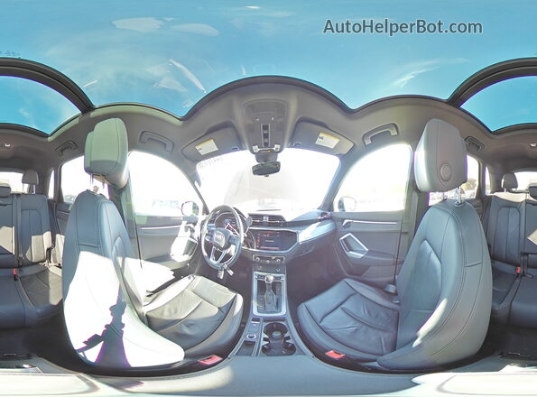 WA1DECF30M1011158 2021 AUDI Q3 Black სალონის 360-გრადუსიანი ხედი