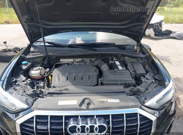 WA1DECF30M1025366 2021 AUDI Q3 Black Вид ззаду