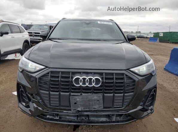 WA1DECF31M1016238 2021 AUDI Q3 Black Вид спереду