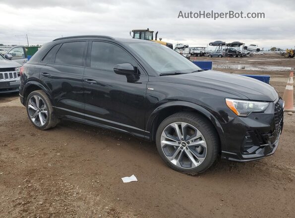 WA1DECF31M1016238 2021 AUDI Q3 Black Передня права чверть