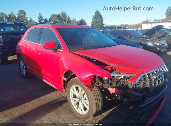 WA1DECF31S1006306 2025 AUDI Q3 Красный Вид задней части салона