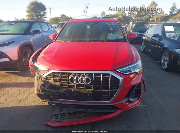 WA1DECF31S1006306 2025 AUDI Q3 Красный Вид щитка приборов