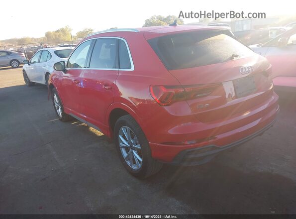 WA1DECF31S1006306 2025 AUDI Q3 Красный Задняя левая четверть