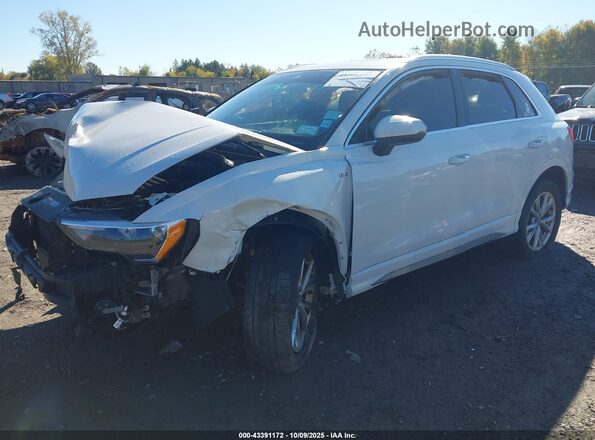 WA1DECF33M1004334 2021 AUDI Q3 White Передня ліва чверть