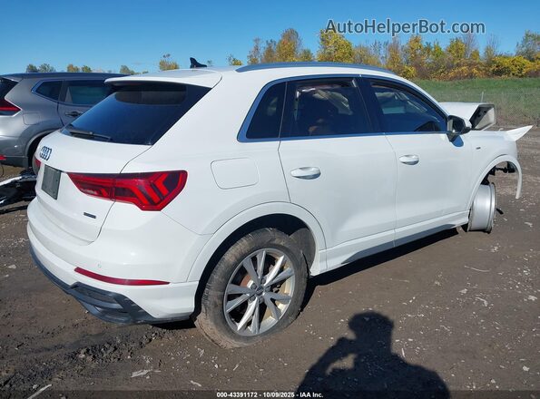 WA1DECF33M1004334 2021 AUDI Q3 White Задня права чверть