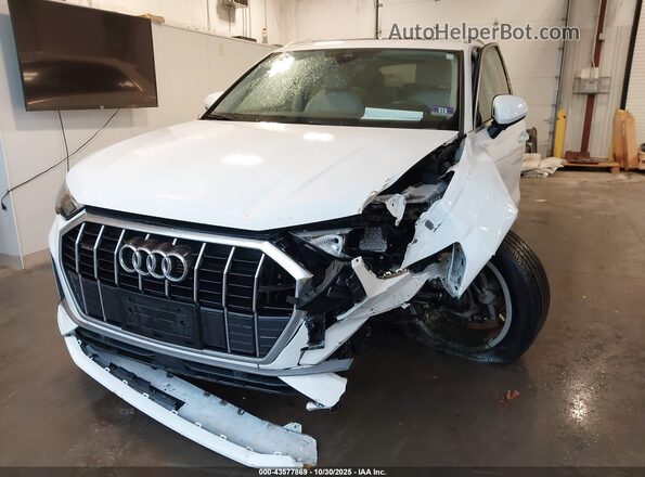 WA1DECF34L1012506 2020 AUDI Q3 White წინა მარცხენა ხედი სამი მეოთხედიდან