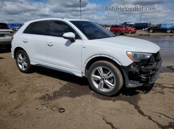 WA1DECF34M1040128 2021 AUDI Q3 White Передня права чверть